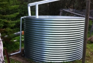 Round Galvanised Steel Tank