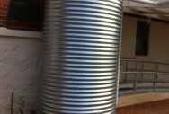 3 Ring high Galv Rainwater Tank