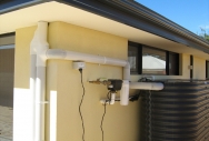 Monument Slimline Rainwater Tank with Pump