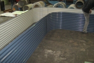 Custom L Shaped Garden Bed - Deepocean