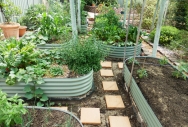 Raised Garden Beds - Pale Eucalypt