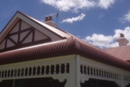 Bullnose Roofing & Hip Caps - Manor Red