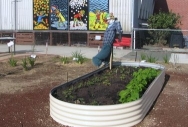 Oblong Raised Garden Bed - Classic Cream