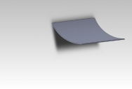 concave curve roofing design